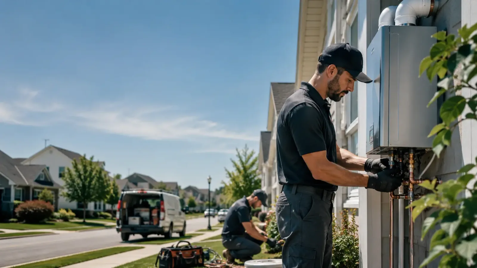 Tankless Water Heater Installation in China, TX
